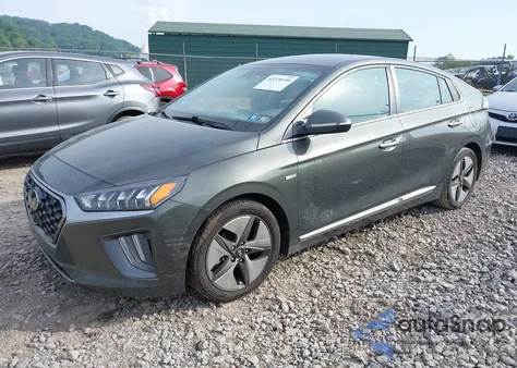 2020 Hyundai Ioniq Hybrid Limited from USA, damaged, VIN KMHC05LC7LU241773